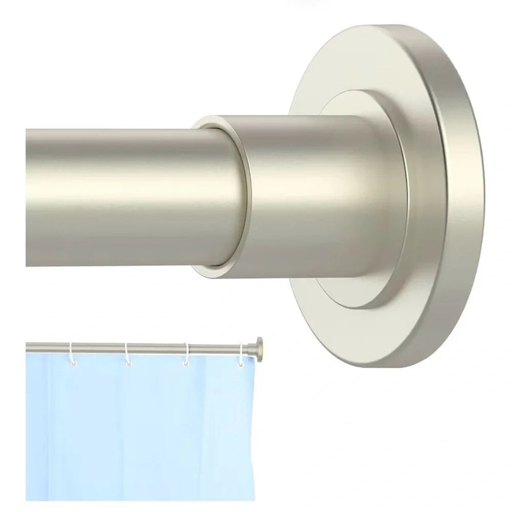 Nickel Shower Curtain Rod 31”-80” (A279)